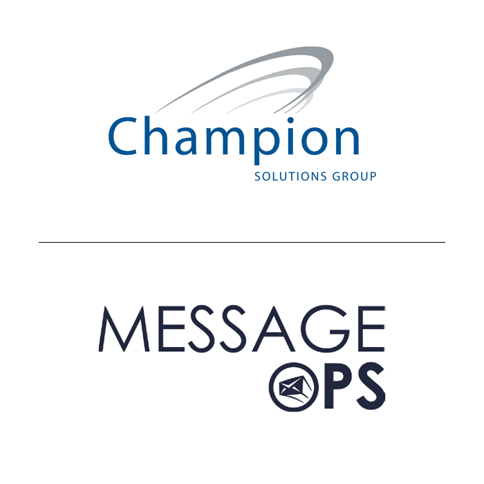 forsinke Spaceship Lille bitte Champion Solutions Group has acquired MessageOps | 7 Mile Advisors