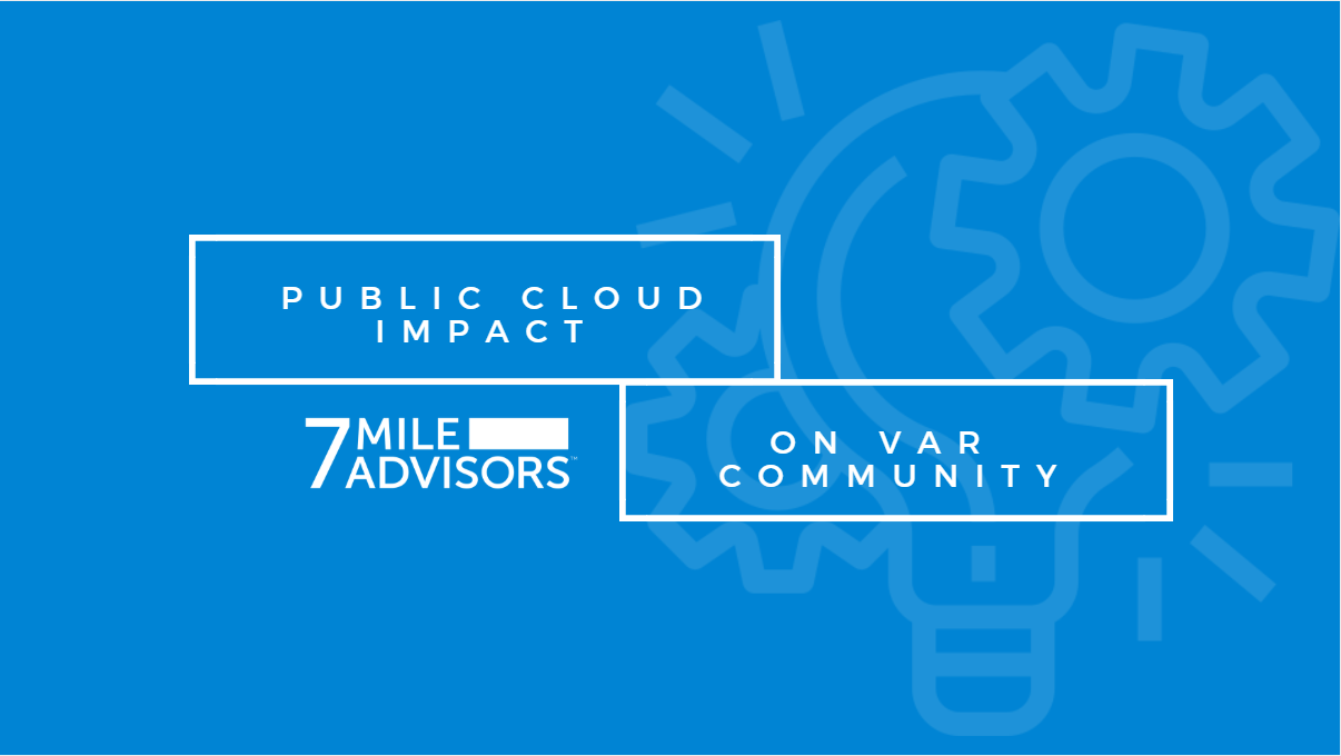 Public Cloud Impact on the VAR Community