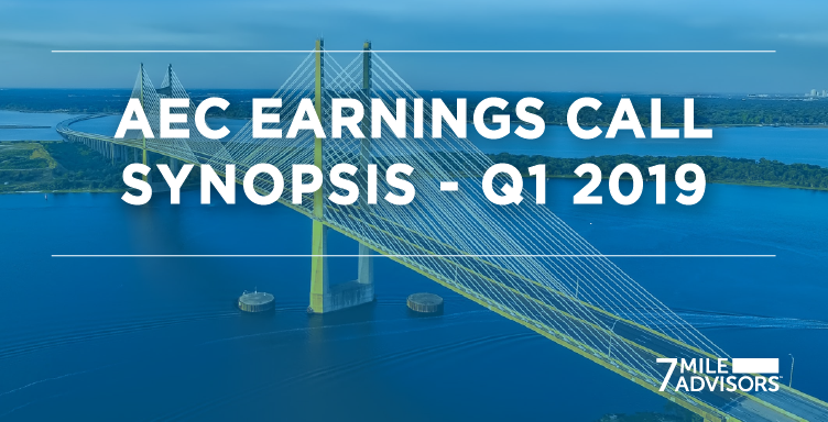 AEC Earnings Calls Synopsis – Q1 2019
